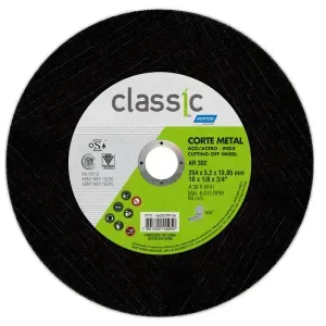 Disco de Corte Classic em Aço Inox 254X3,2mm Norton