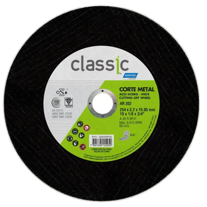 Disco-de-Corte-Classic-em-Aco-Inox-254X32mm-Norton