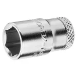 Soquete Sextavado em Aço Cromo Vanádio 20-7mm Gedore