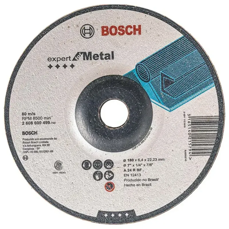 Disco-de-Desbaste-Expert-Deprimido-para-Metal-180x64mm-Bosch