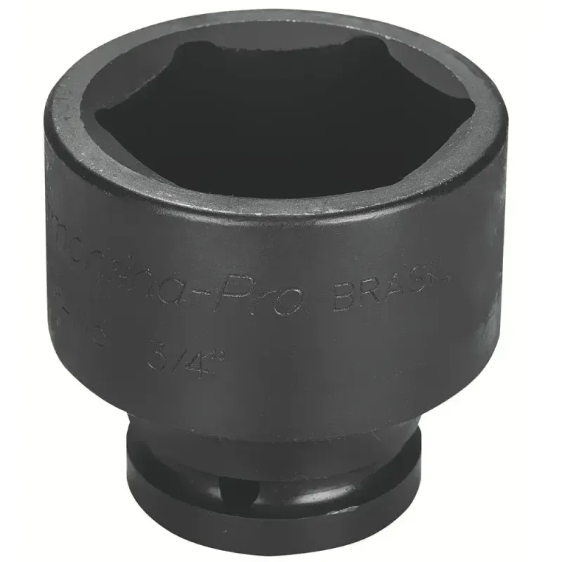 Soquete de Impacto Sextavado com Encaixe 3/4" 32mm Tramontina