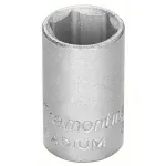 Soquete Sextavado em Aço Cromo Vanádio 8mm 3/8" Tramontina