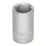 Soquete Sextavado Cromado em Aço 12mm 3/8" Tramontina