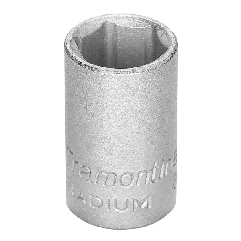 Soquete Sextavado Cromado em Aço 12mm 3/8" Tramontina
