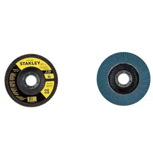 Disco Flap de Zircônia em Grão 120 4-1/2"x7/8" Stanley