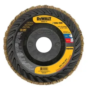 Disco Flap Dual Trim G120 4 1/2"X7/8" Dewalt