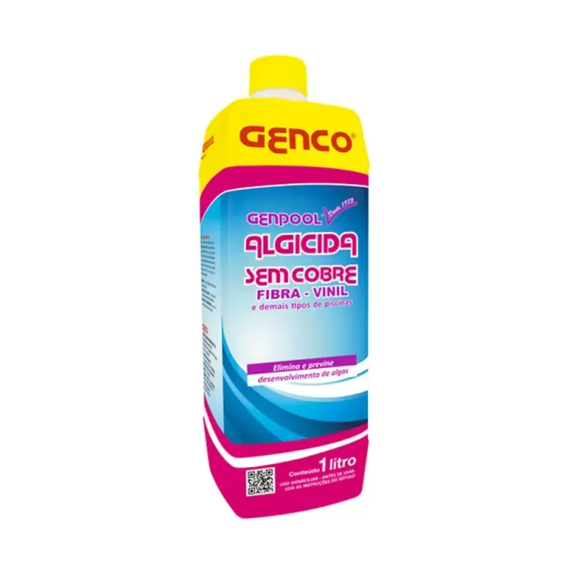 Algicida-sem-Cobre Multipla-Acao-2-em-1-1L-Genco