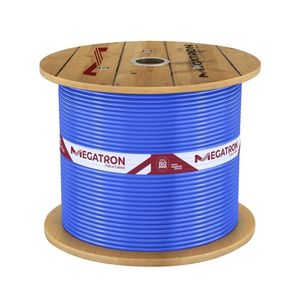 Cabinho Flex 4,0mm x 800m Azul 750V Megatron