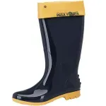 Bota-PVC-Azul-Numero-44-45-Cano-Longo-com-Polaina-Grendene