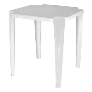 Mesa Noronha em Polipropileno Branco 65x71cm Tramontina