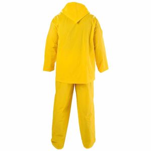 Conjunto Capa de Chuva Italiano Amarelo G Worker
