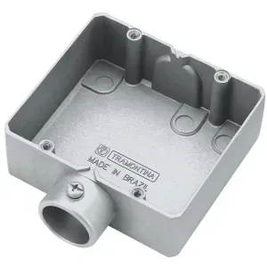 Condulete Duplo tipo ED sem Tampa e Rosca 3/4" Tramontina