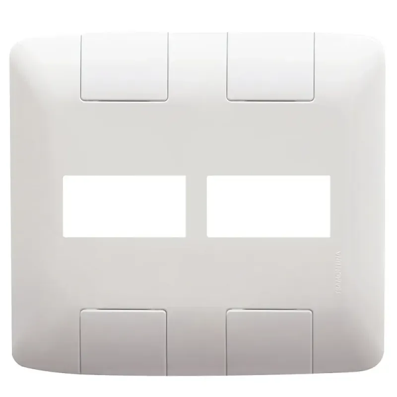 Placa-em-Termoplastico-de-2-Postos-Aria-Branco-4x4-Tramontina