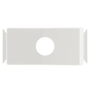Tampo com 1 Furo Aria Branco 9,5mm Tramontina