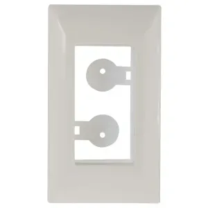 Placa para Móvel Aria de 1 Posto Branco Tramontina