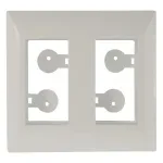 Placa-para-Movel-Aria-de-2-Posto-Branco-Tramontina
