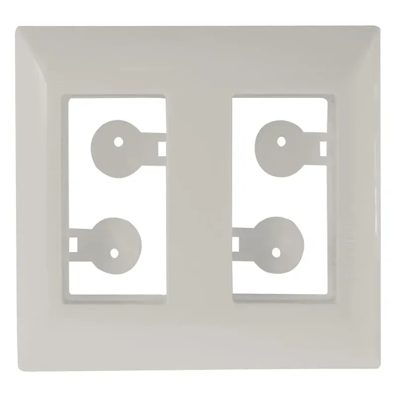 Placa-para-Movel-Aria-de-2-Posto-Branco-Tramontina