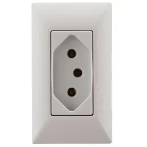Conjunto para Móvel com 1 Tomada 2P+T 20A Tramontina
