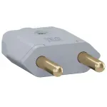 Plugue-Macho-com-2-Pinos-10A-Cinza-com-120-Unidades-Weg