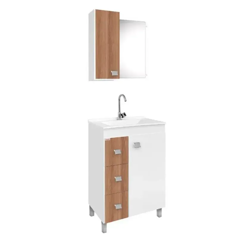 Kit-Gabinete-Ecco-60-Branco-Nogal-com-Pes-Fabribam