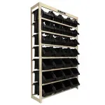 Estante-Gaveteiro-em-Aco-28-Gavetas-Tamanho-7-Preto-Bumafer