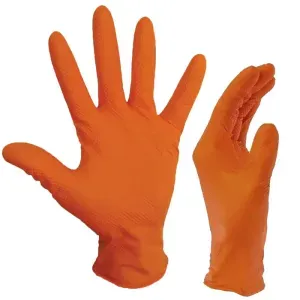 LUVA PROCEDIMENTO GD ORANGE IGNITE 100PCS
