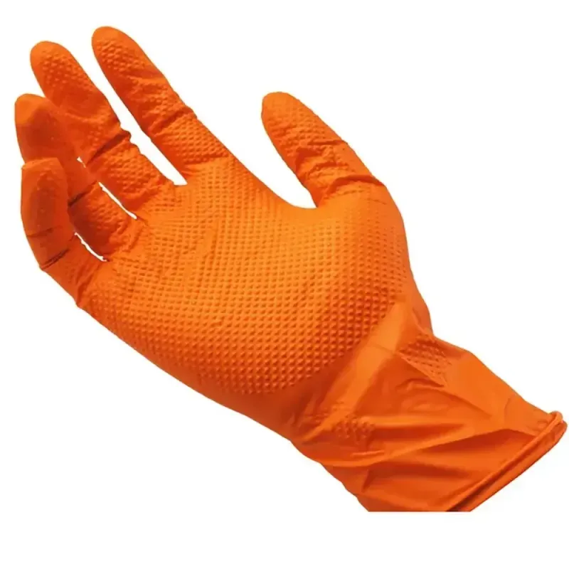 LUVA-PROCEDIMENTO-GD-ORANGE-IGNITE-100PCS