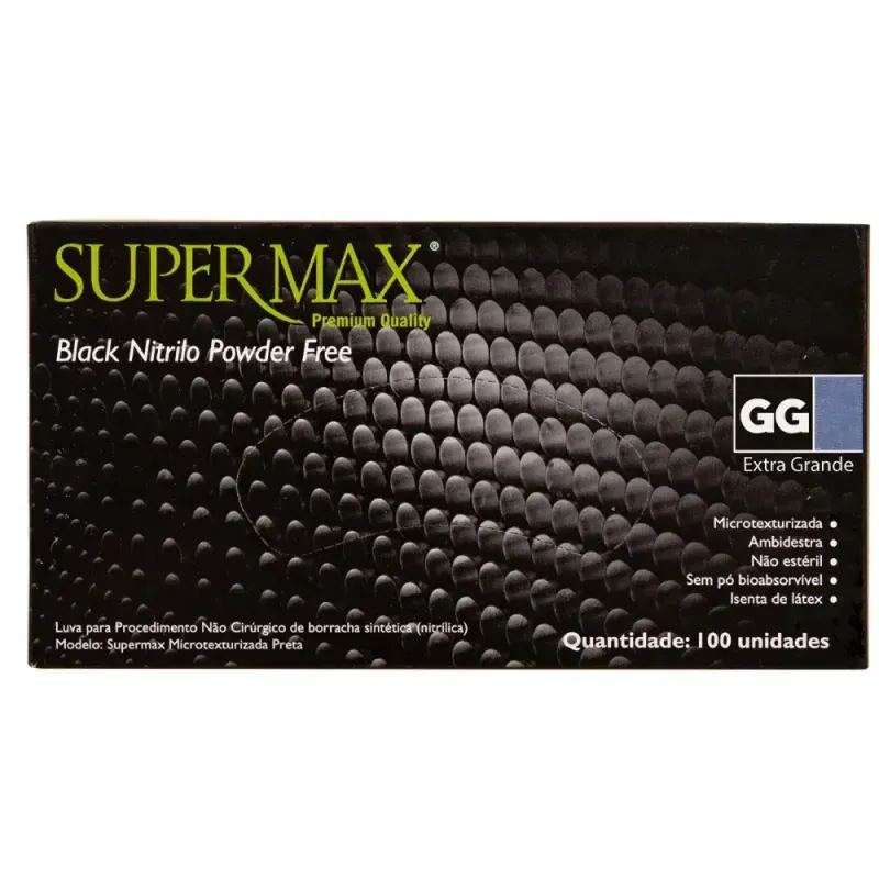Luva-de-Procedimento-Nitrilica-Preta-100-pecas-XG-SuperMax