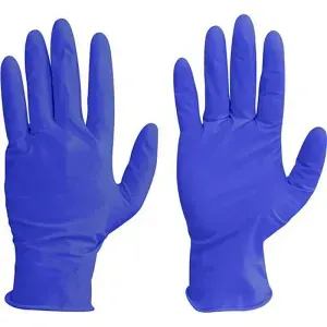 Luva de Procedimento Nitrílica Azul 100 peças XG SuperMax