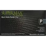 Luva-de-Procedimento-Nitrilica-Preta-100-pecas-P-SuperMax