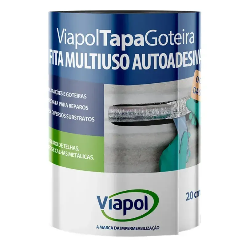 Viaflex-Fita-Autoadesiva-Tapa-Goteiras-20cm-Viapol