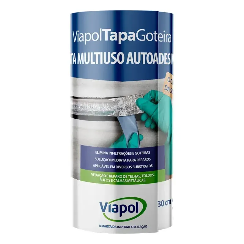 Viaflex-Fita-Autoadesiva-Tapa-Goteiras-30cm-Viapol