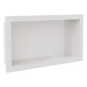 Nicho de Banheiro para Embutir Branco 30x60cm Arquitech
