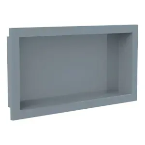 Nicho de Banheiro para Embutir Cinza Urbano 30x60cm Arquitech