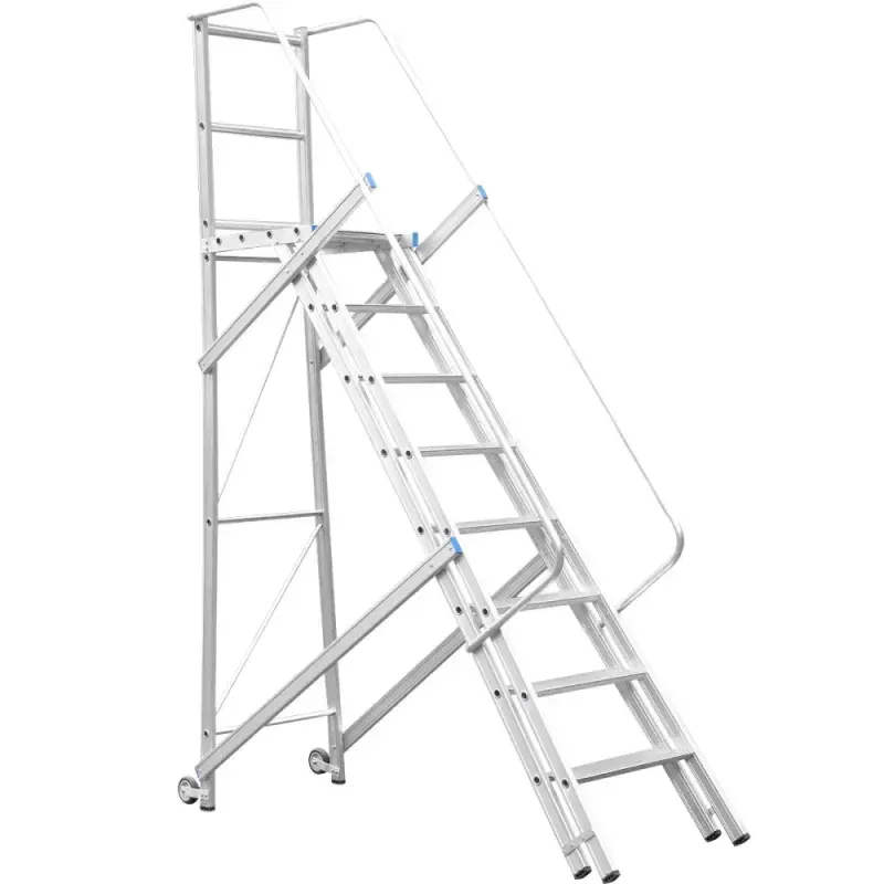 Escada-Plataforma-de-Aluminio-200M-com-7-Degraus-Worker
