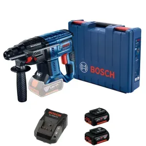 Martelete Rompedor GBH 180-LI Brushless 18V 2 Bat Maleta Bosch