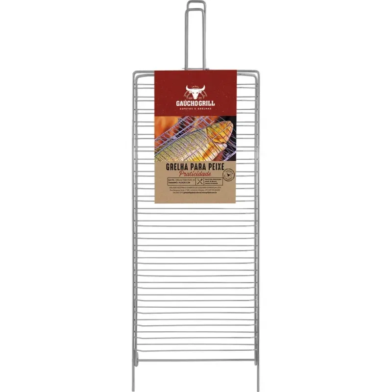 Grelha-para-Peixe-com-Trava-Cromado-G-25x50cm-Grilazer