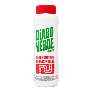 Desentupidor Diabo Verde para Pias/Ralos Granulado 300g Nobel do Brasil