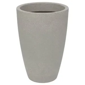 Vaso Malta Cone em Granito Pedra 25 x 32cm 10L Vasart