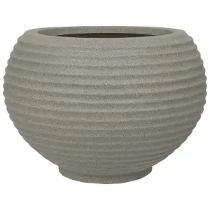 Vaso Bromélia em Granito Pedra 26 x 24cm 16L Vasart