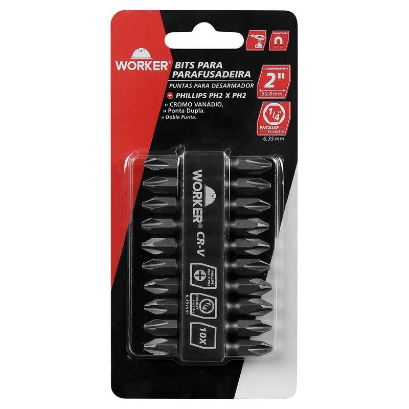 bits-para-parafusadeira-phillips-ph2-2-508mm-worker