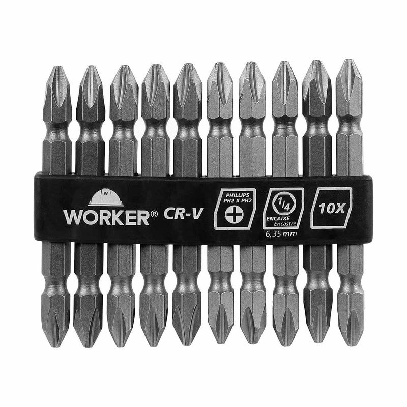 bits-para-parafusadeira-phillips-ph2-234-635mm-worker
