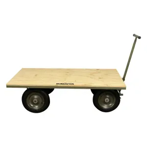 Carro Plataforma Compensado CMP 1500X800mm 800kg Bumafer