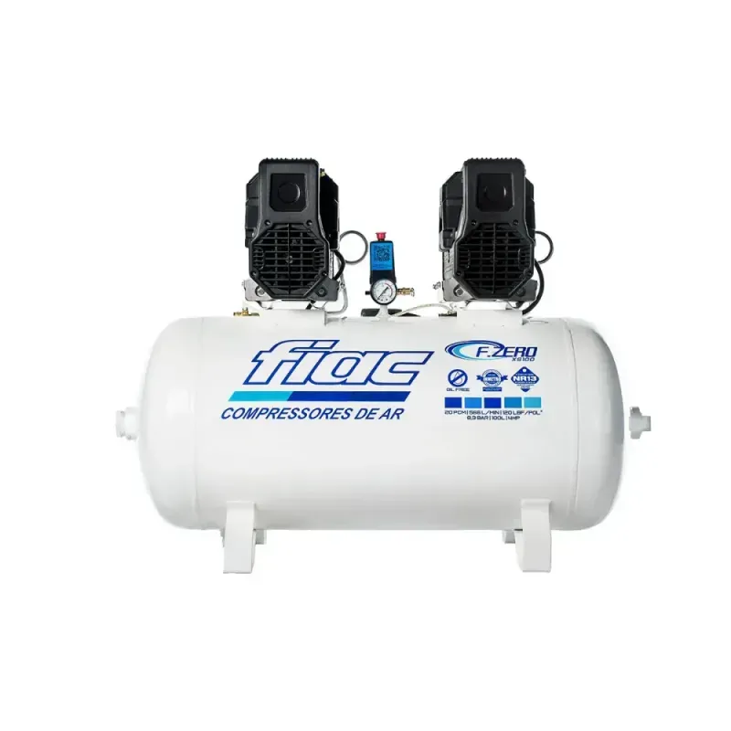 Compressor-Odontologico-F-Zero-XS100-120-Psi-220V-Fiac