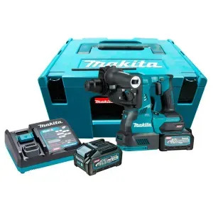 Martelo Combinado 28mm 40V 2,80J 4,0AH Makita