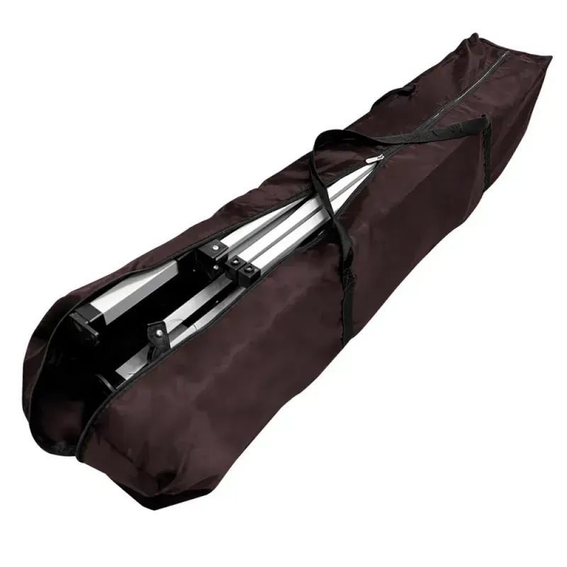 Gazebo-Dobravel-Marrom-com-Pes-de-Aluminio-3m-x-3m-Kala