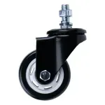 Rodizio-Parafuso-de-Poliuretano-40mm-Preto-Worker