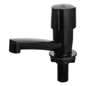 Torneira Lavatório Facilita Preto Herc