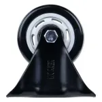 Rodizio-Fixo-de-Poliuretano-75mm-Preto-Worker