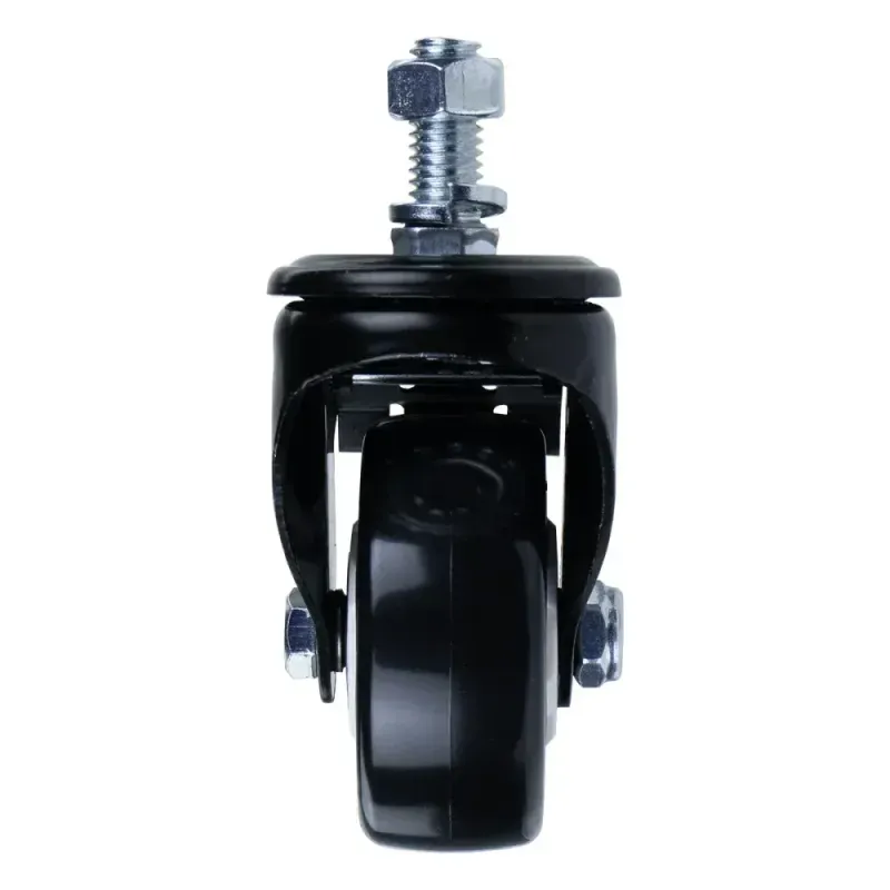 Rodizio-Parafuso-com-Freio-Poliuretano-100mm-Preto-Worker